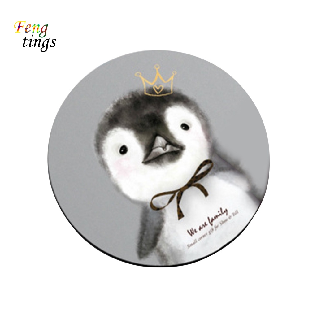 Tấm Lót Chuột Siêu Mỏng Bề Mặt Mịn Đa Năng Chống Thấm Nước In Họa Tiết Động Vật Dành Cho Gia Đình