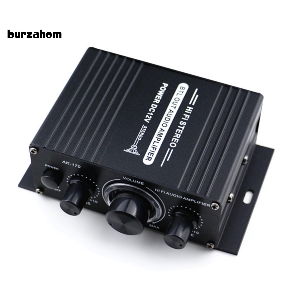 Thiết Bị Khuếch Đại Âm Thanh Mini AK170 HiFi 12V 2CH Chuyên Dụng Cho Gia Đình