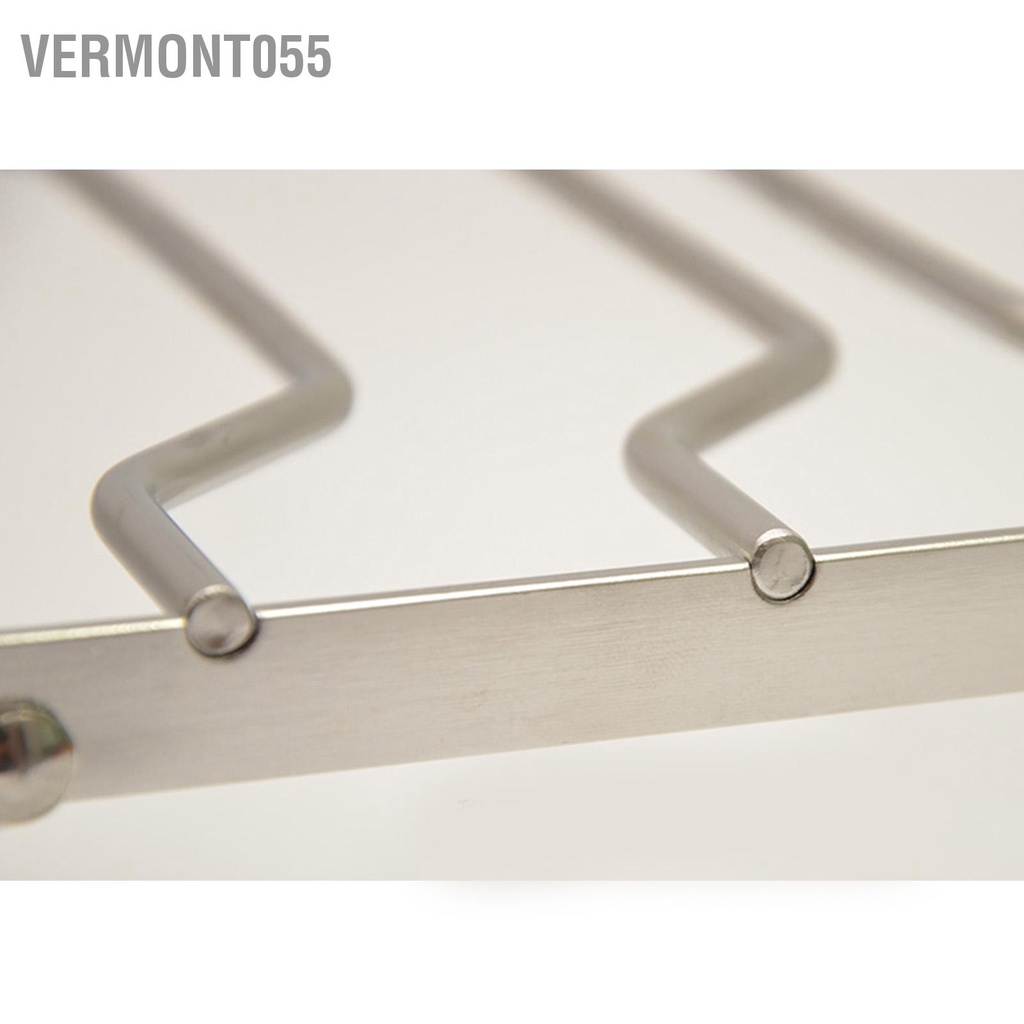 Vermont055 Vỉ nướng lửa trại có thể gập lại Chiều cao điều chỉnh Tải trọng 20kg Chống rỉ sét bằng thép không gỉ