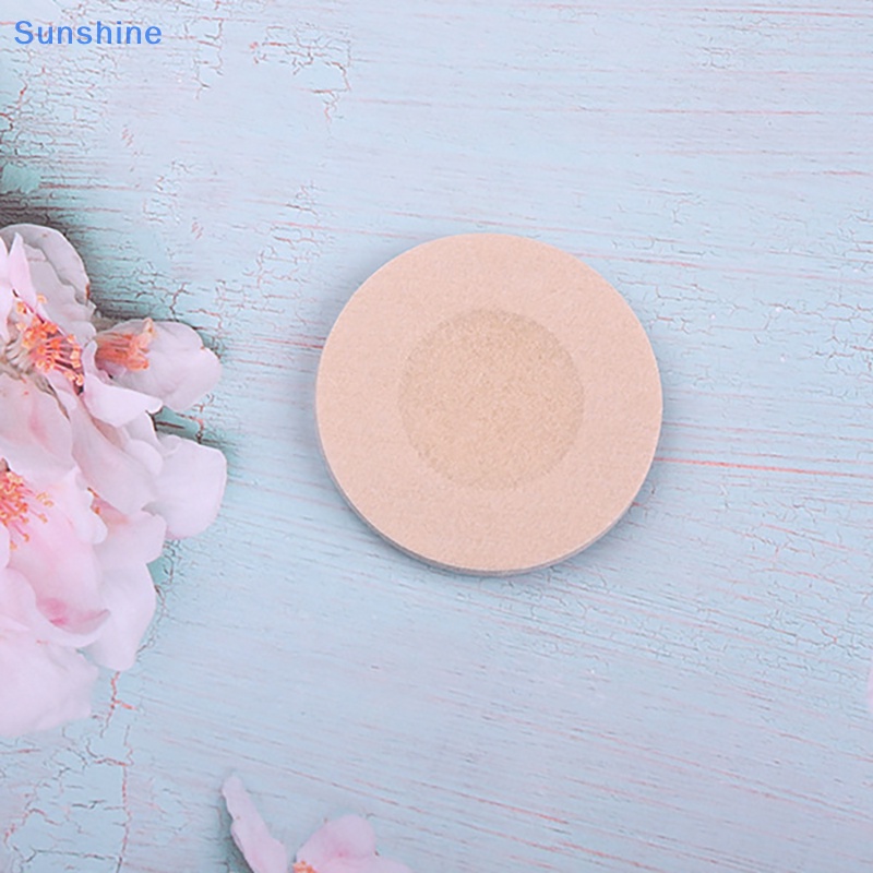 Sun Set 50 Miếng Dán Ngực Tự Dính Hình Hoa Màu Đen Sa Dùng Một Lần Cho Nữ