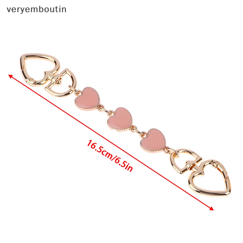 Dây Xích Nối Dài Túi Xách / Đeo Chéo Hình Trái Tim DIY