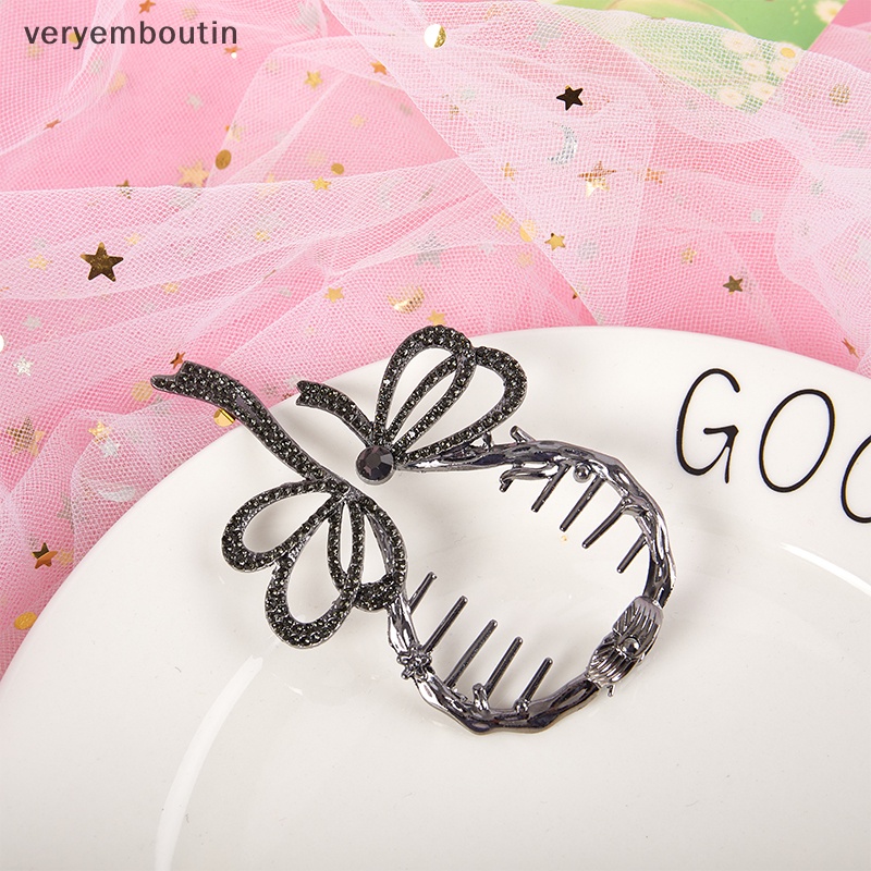 Kẹp Tóc Đuôi Ngựa Đính Đá Ngọc Trai Thời Trang Dành Cho Nữ