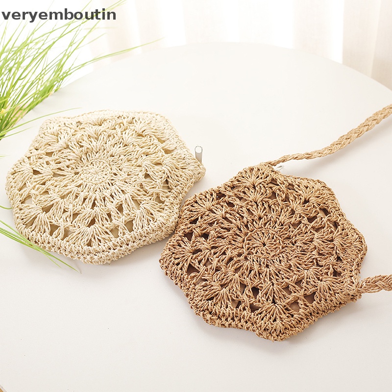 Túi cói Đan Mây Thủ Công Thời Trang Mùa Hè Cho Nữ