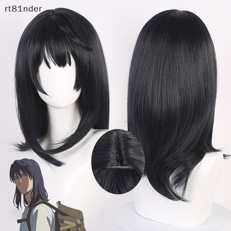 Tóc Giả Màu Đen 55cm Hóa Trang Nhân Vật Hoạt Hình Suzume No Tojimari Suzume