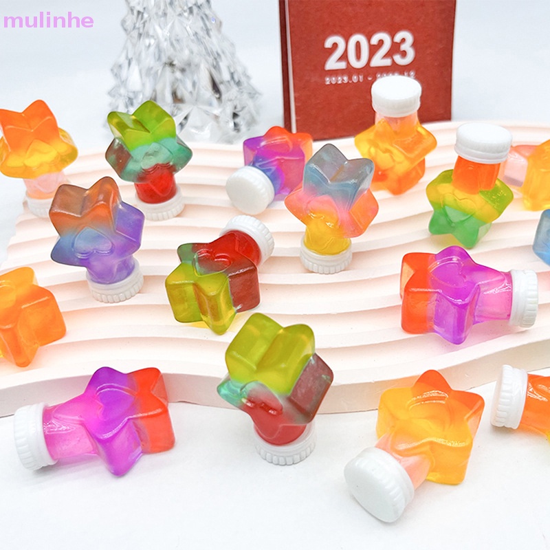 1 Bình Điều Ước Mini Bằng Nhựa Phát Quang Trang Trí Tiểu Cảnh / Xe Hơi