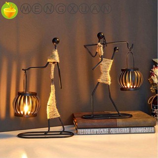 Tượng trang trí có thể chân đèn đốt nến