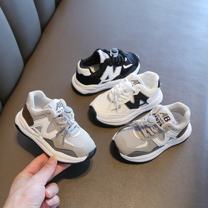 Giày thể thao Joyncleon phối lưới đế mềm thời trang cao cấp dành cho bé