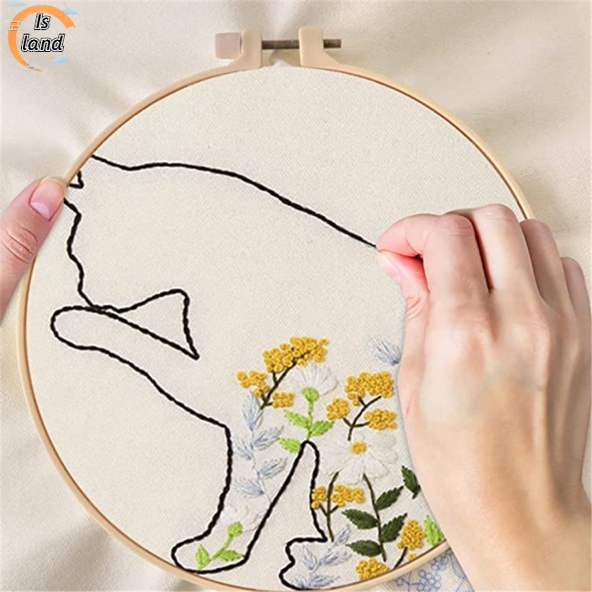 Túi Đeo Chéo Vải Cotton Canvas Thêu Họa Tiết Tan Trong Nước Kích Thước 34x40cm Thời Trang Cho Người Mới Bắt Đầu