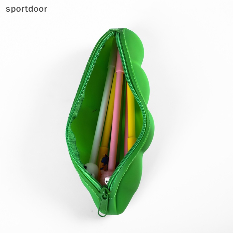 Túi Đựng Bút Bằng Silicon Hình Trái Cây Và Rau Củ Dễ Thương