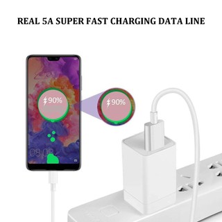Type-C Data Cable For Huawei Super Fast Charge 5A Data Cable Type-C Charging