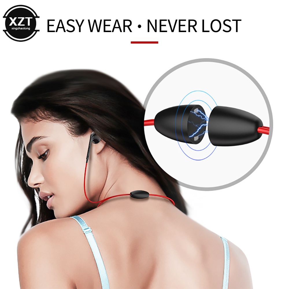 Tai Nghe Thể Thao Bluetooth 5.0 Không Dây Thông Minh BT313 Có Nam Châm Hít