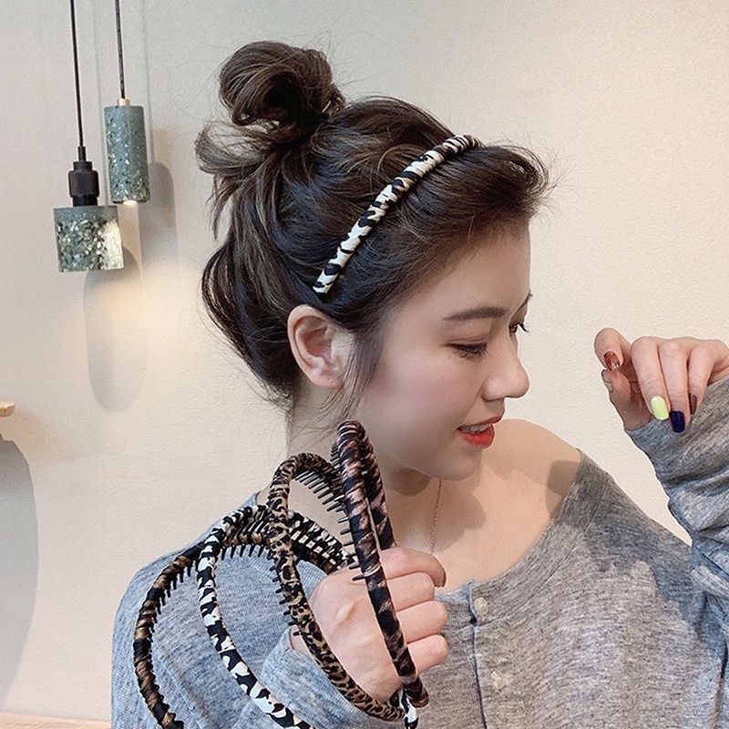 Băng Đô Cài Tóc Bằng Vải Không Trơn Thời Trang Cho Nữ