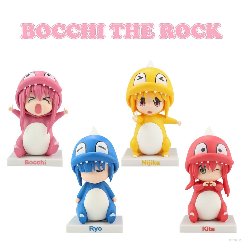 Sy2 4 Mô Hình Nhân Vật Hitori Nijika Kita Ryo Trong BOCCHI THE ROCK Action YS2