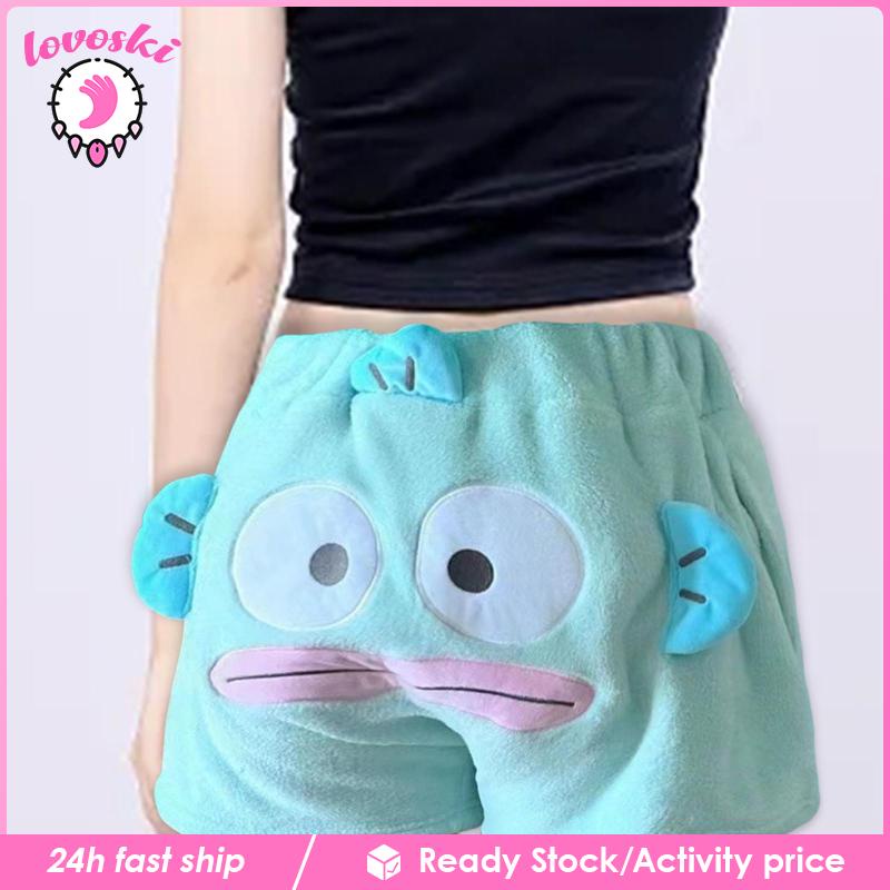 [Lovoski] Quần Short Dáng Rộng Vừa Vặn Thông Thường Cho Nữ