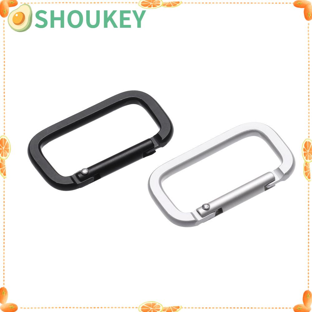 Set 1 / 2 / 5 Móc Khóa Bình Nước Bằng Hợp Kim Nhôm Tiện Dụng Khi Đi Cắm Trại