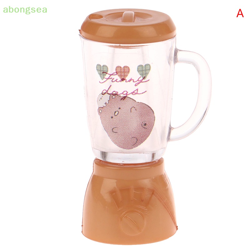 Abongsea Mô Hình Máy Ép Nước Trái Cây Tỉ Lệ 1: 12 Trang Trí Nhà Búp Bê