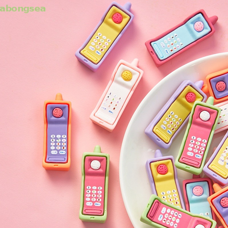 2 Mô Hình Điện Thoại Di Động Cho Nhà Búp Bê