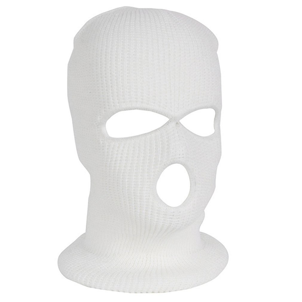 Ski Mask 3 Holes Outdoor Riding Adultmth Windproof Bicycle Comfortable Sports Skiing Masks Equipment [Q/13]