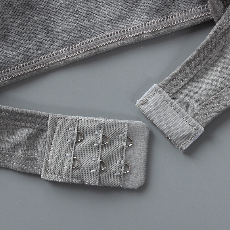 Áo Ngực Cotton Hai Lớp Không Gọng Có Mút Đệm Thoáng Khí Dành Cho Nữ Sinh Trung Học