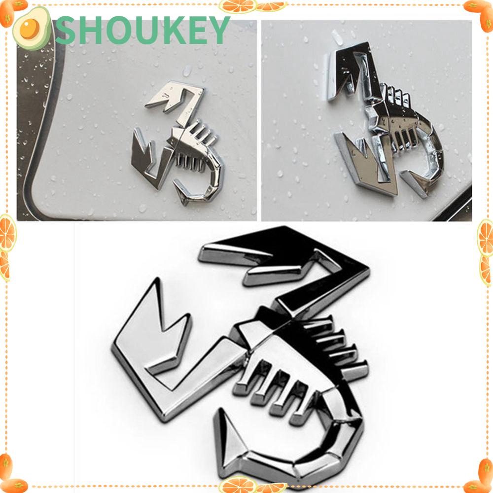 Hình Dán Xe Bọ Cạp SHOUKEY Mới|Decal DáN Trang Trí HìNh Logo Cho Xe Hơi