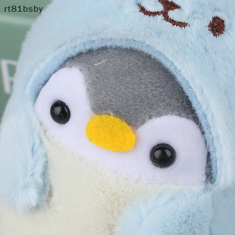 1 Móc Khóa Hình Chim Cánh Cụt Nhồi Bông Dễ Thương