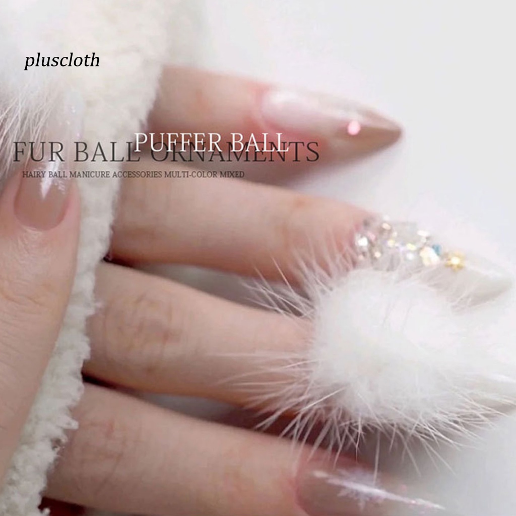 Set 10 / 24 Quả Bông Trang Trí Móng Tay Nghệ Thuật