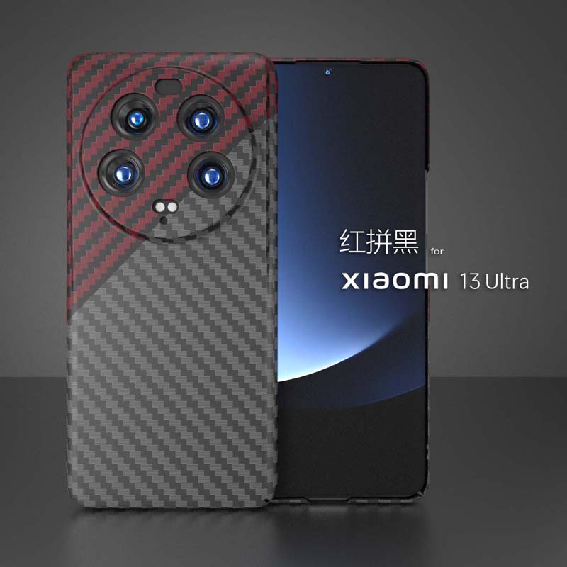 Ốp Lưng Sợi Carbon Siêu Mỏng Dùng Cho Xiaomi 13 Ultra / Poco F5