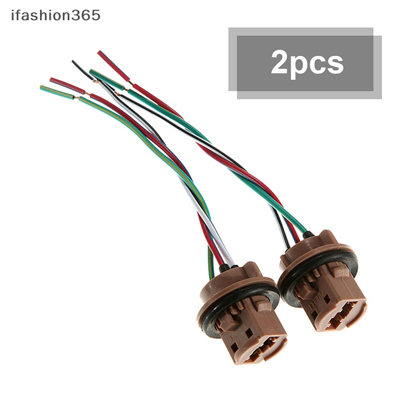 Set 2 Đuôi Đèn Phanh 7443 T20 7443 Có Dây Điện Chuyên Dụng