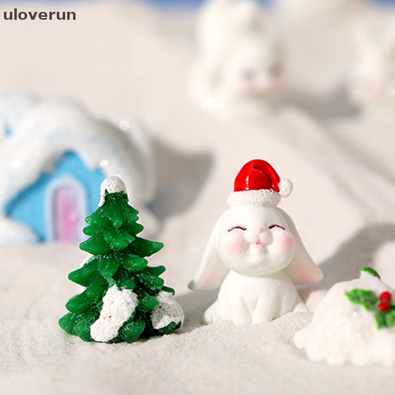 Uloverun Mô Hình Cà Rốt Thỏ Dễ Thương Trang Trí Tiểu Cảnh