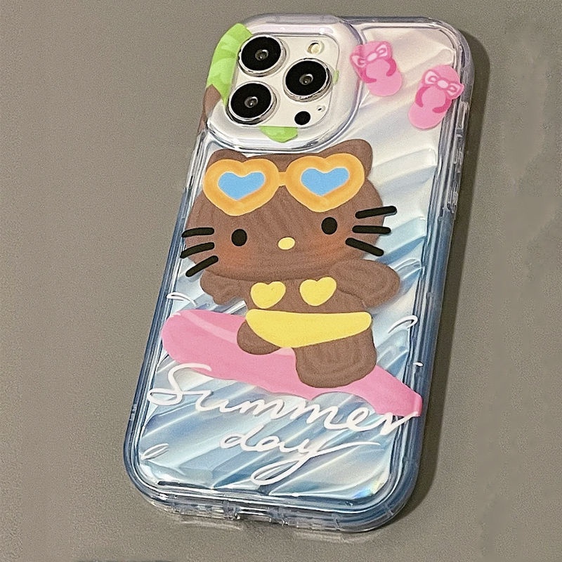 ✅Ốp Điện Thoại Họa Tiết Hello Kitty Dễ Thương Dành Cho Iphone 13 14 Pro max Pro 1211 0NI5
