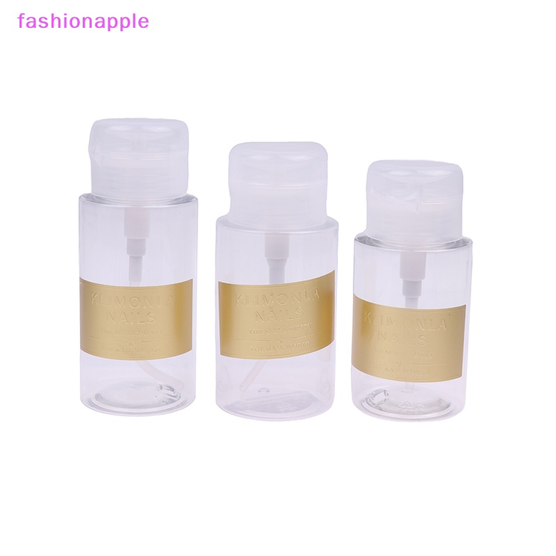 Chai Rỗng Dạng Nhấn Đựng Dung Dịch Rửa Móng Tay 150 / 200 / 300ml