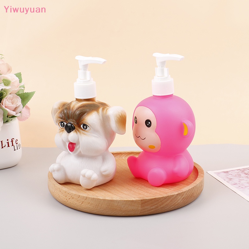 < Yiwuyuan > Bình Xịt Xà Phòng Rửa Tay / Dầu Gội Đầu Hình Động Vật Hoạt Hình Dễ Thương