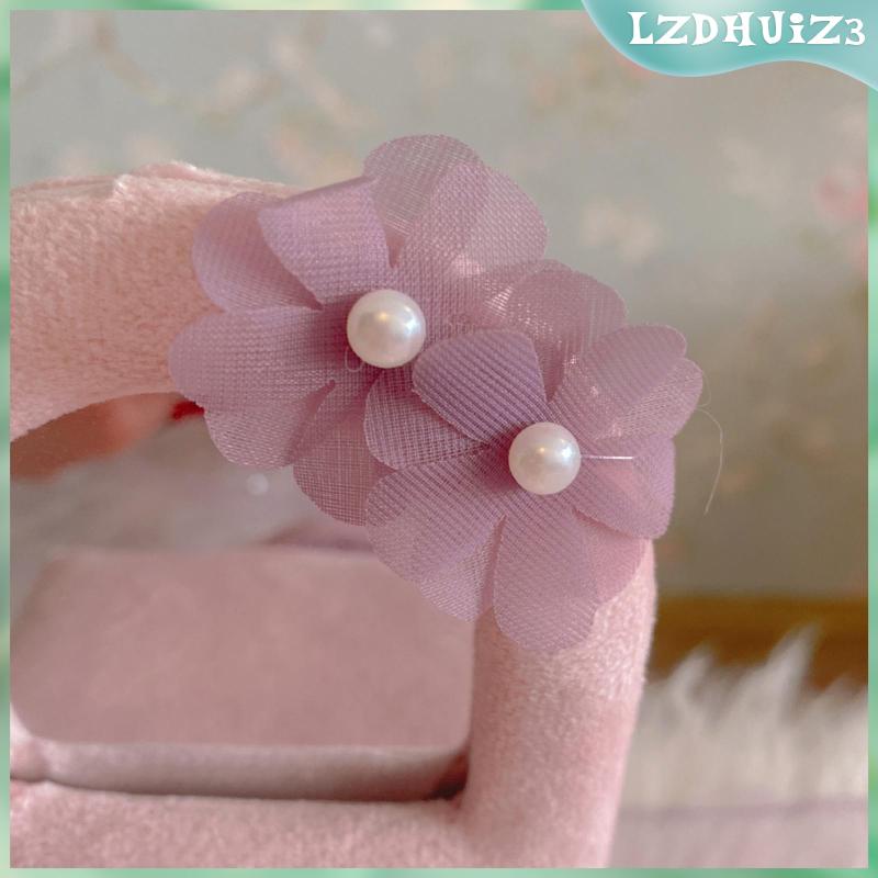 Giá Đỡ Trang Sức Đồ Chơi Để Bàn Trang Điểm Mini Màu Hồng Cho Búp Bê Bé Gái Và Bé Gái