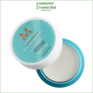 Wax Sáp tạo kiểu tóc Moroccanoil Texture Clay 75ml - chính hãng