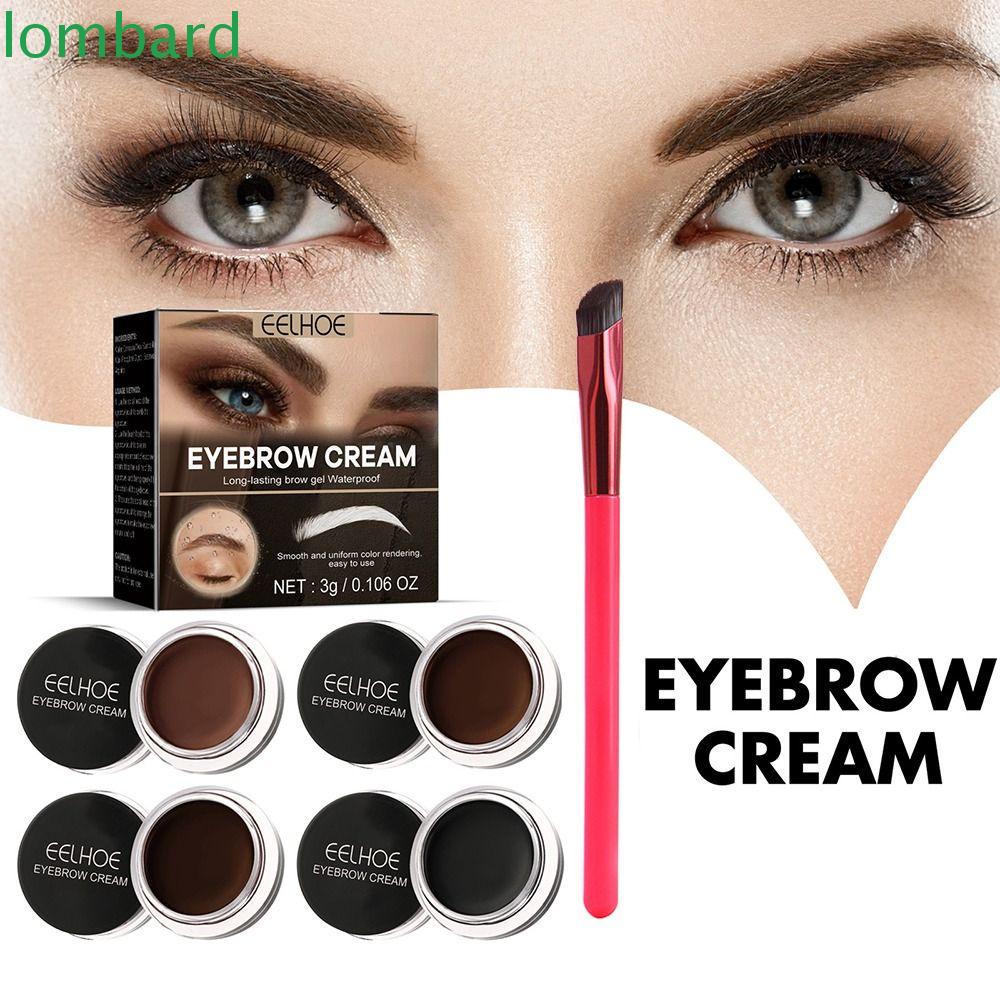 Gel Kẻ Lông Mày Chống Nước 4 Màu Sắc Tùy Chọn