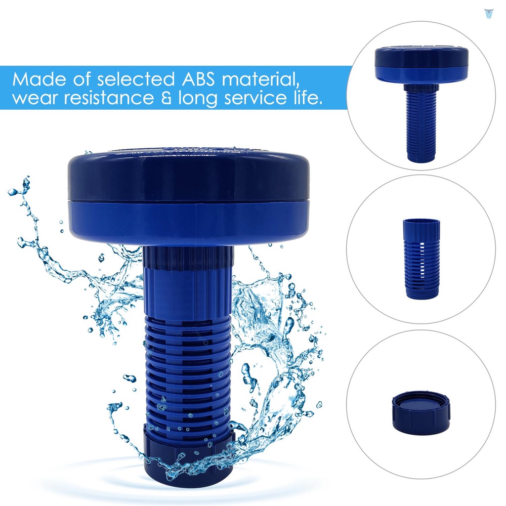 Dụng Cụ Đựng Thức Ăn Nổi Có Thang Đo Lường Xoay Điều Chỉnh Được Dành Cho Bể bơi Spa