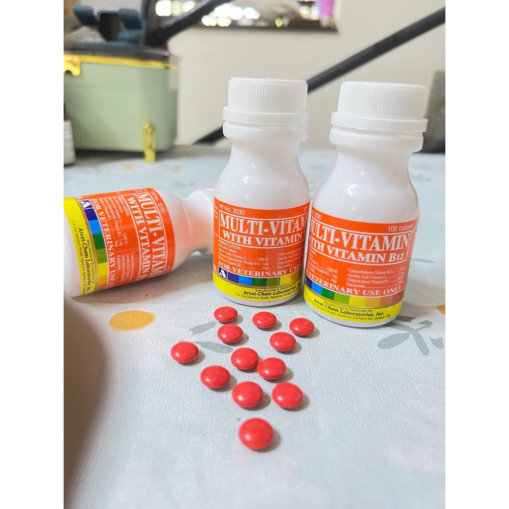 MULTY VITAMIN - LỌ 100V  BM GAMEFARM