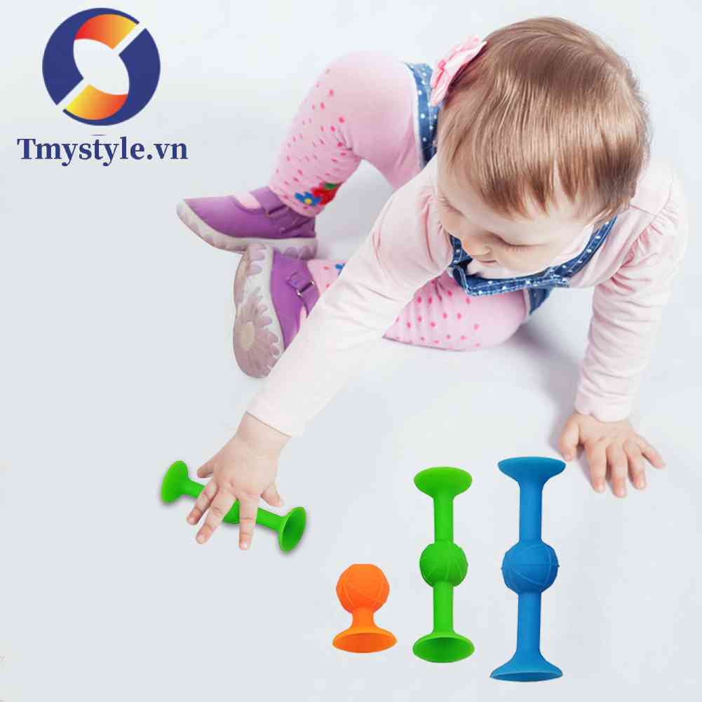 Set 9 Phi Tiêu Silicone Có Giác Hút Giúp Giảm Căng Thẳng