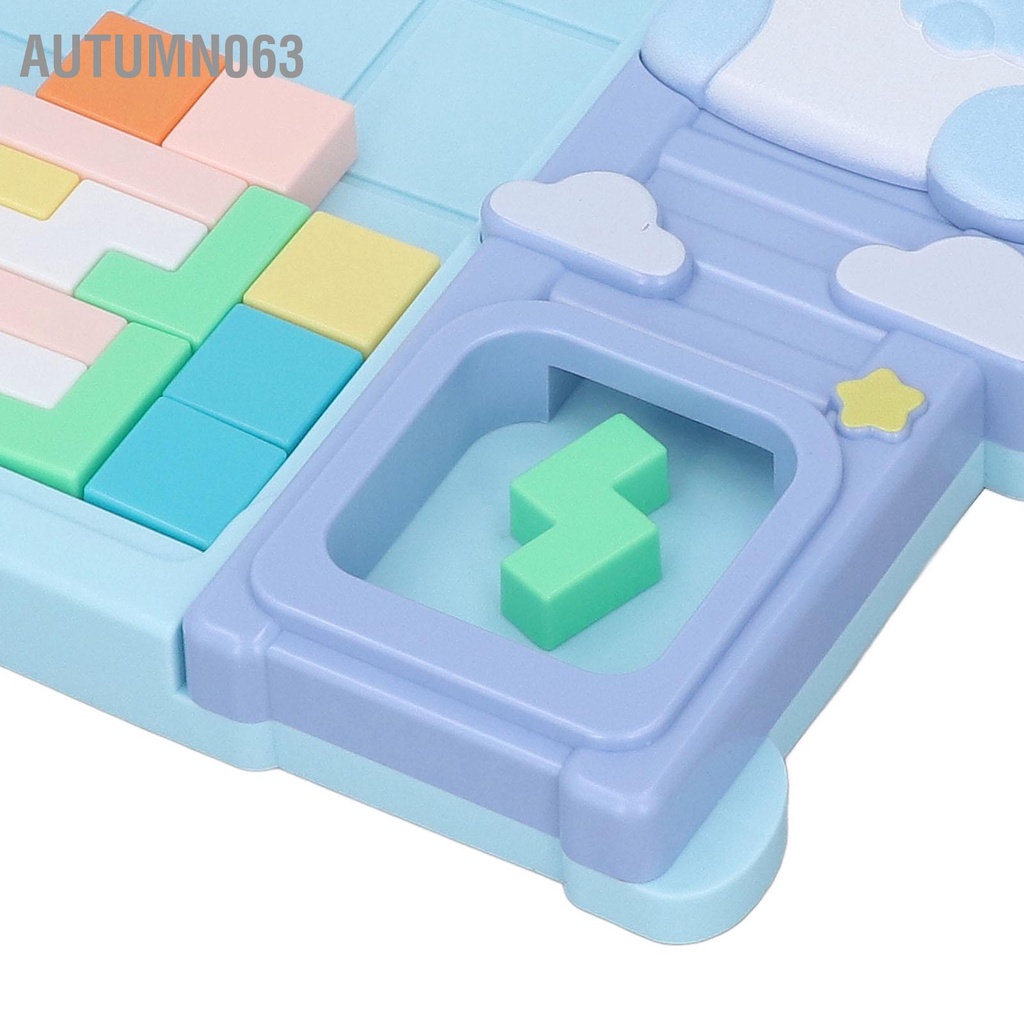 Autumn063 Nga Khối Não Teaser Đồ Chơi Giáo Dục Giảm Stress Tangram Ghép Hình Cho Bé Trai Gái