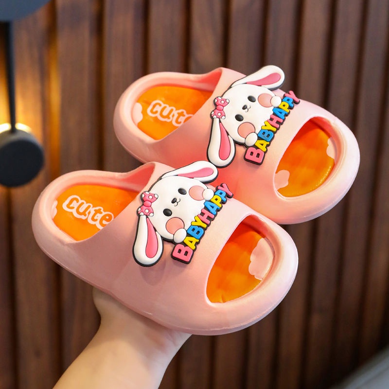 Dép Sandal Đế Mềm Chống Trượt Họa Tiết Hoạt Hình Dễ Thương Dành Cho Bé Gái