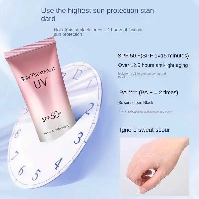 Kem Chống Nắng SPF50 + Dưỡng Ẩm Lâu Trôi Kiềm Dầu Chống Thấm Nước Sự Bảo Vệ