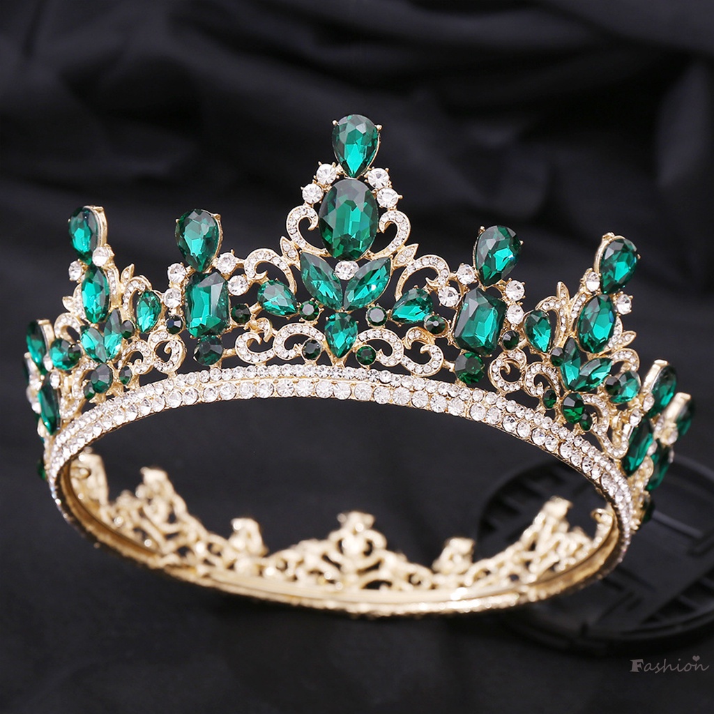 Vương Miện Công Chúa Đính Pha Lê Chống Trượt / Mài Mòn Dễ Thương Cho Người Lớn