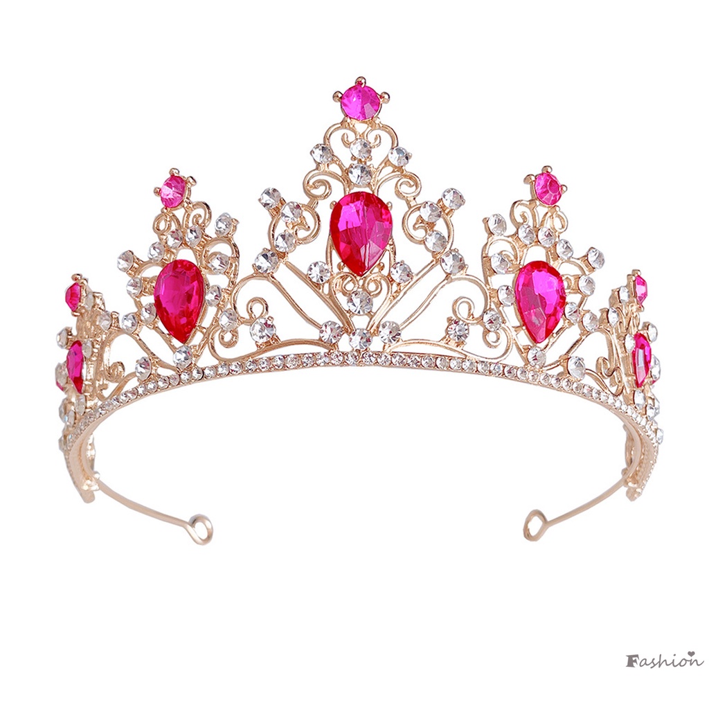 Cài Tóc Hình Vương Miện Công Chúa Lấp Lánh Dành Cho Nữ