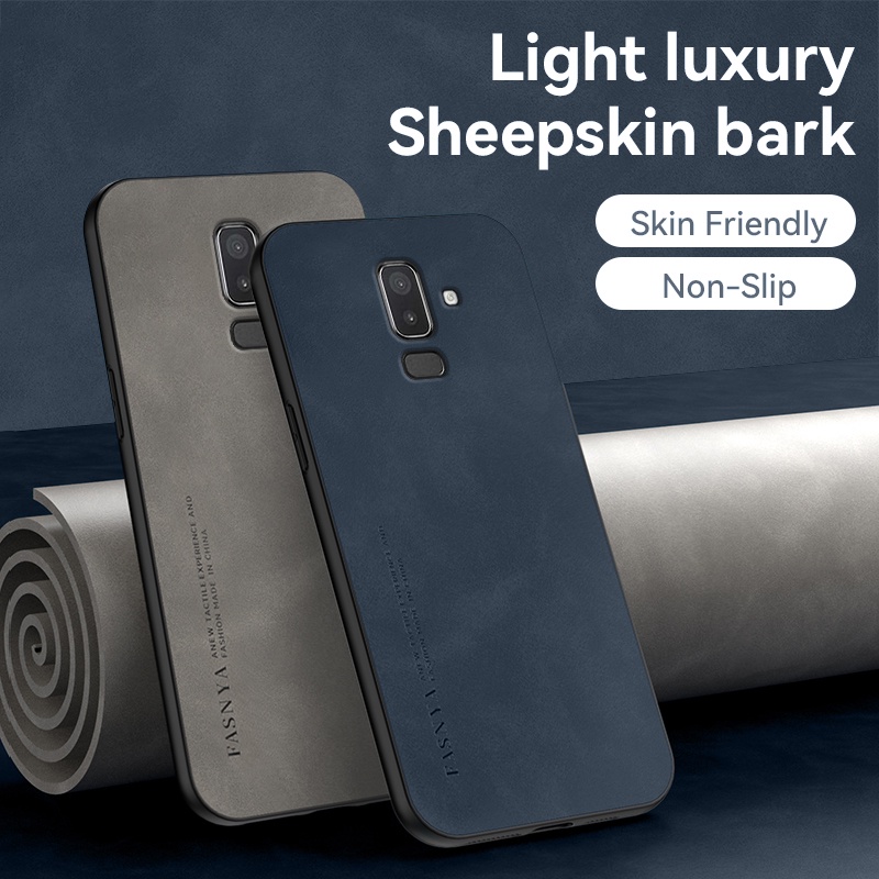 Ốp Điện Thoại TPU Cứng Viền Silicon Chống Sốc Cho Samsung Galaxy J8 2018 Galaxy J8 2018