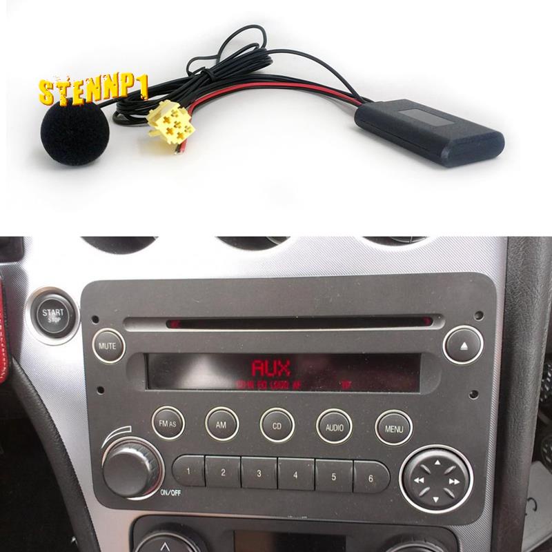 Cáp Bluetooth 5.0 Aux trên ô tô Micrô Bộ chuyển đổi cuộc gọi miễn phí rảnh tay cho Fiat Grande Punto Alfa 159