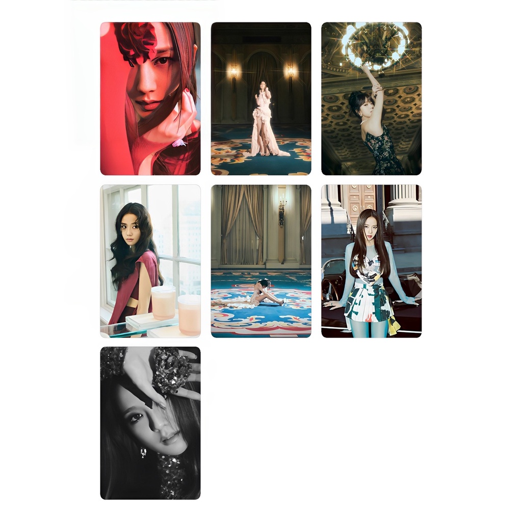 Album Ảnh Thẻ Hình Kim JISOO Solo