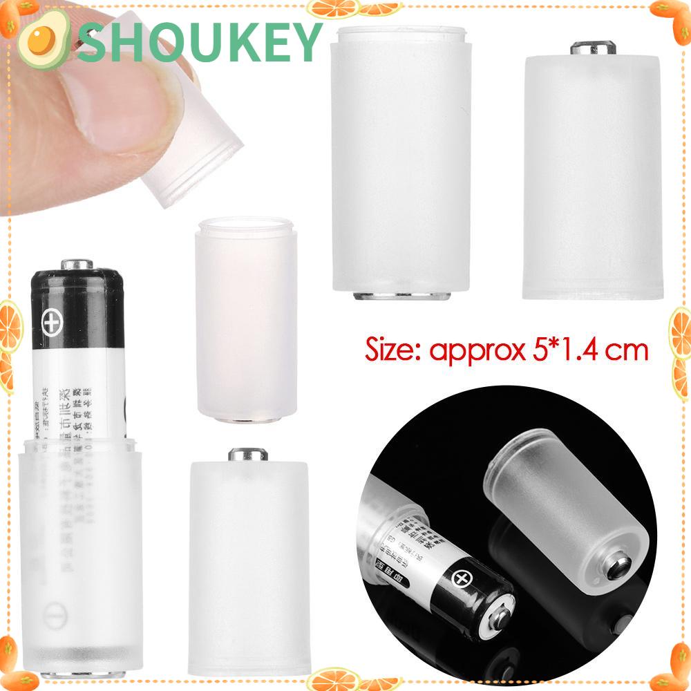 Set 10 Hộp Nhựa Đựng Linh Kiện Chuyển Đổi Từ AAA Sang AA Ốp