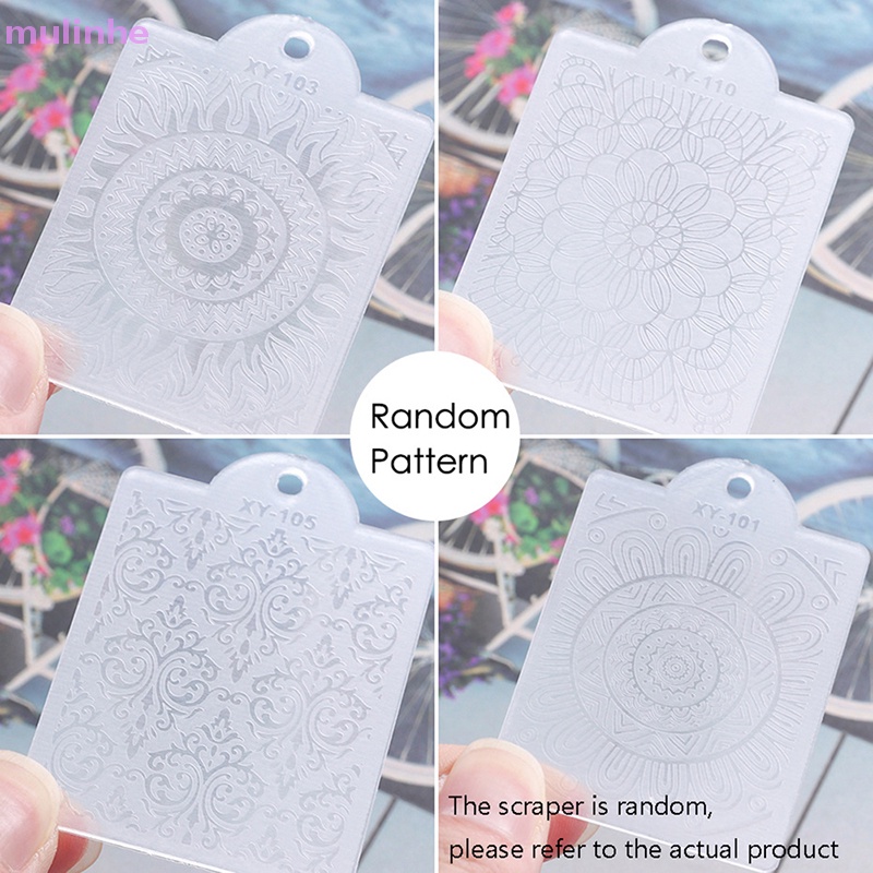 Bộ Dụng Cụ In Hình Móng Tay Nghệ Thuật Bằng Silicon mulinhe