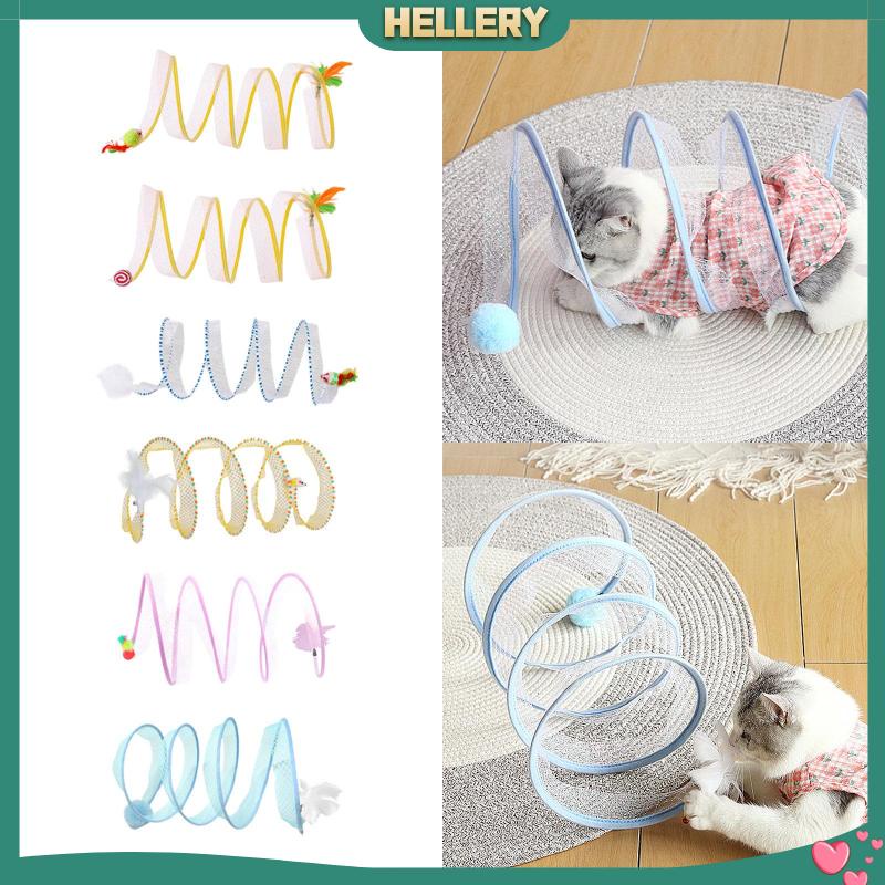 Đường Hầm Đồ Chơi Thiết Kế Nhỏ Nhắn Có Thể Gấp Gọn Dành Cho Mèo Cưng