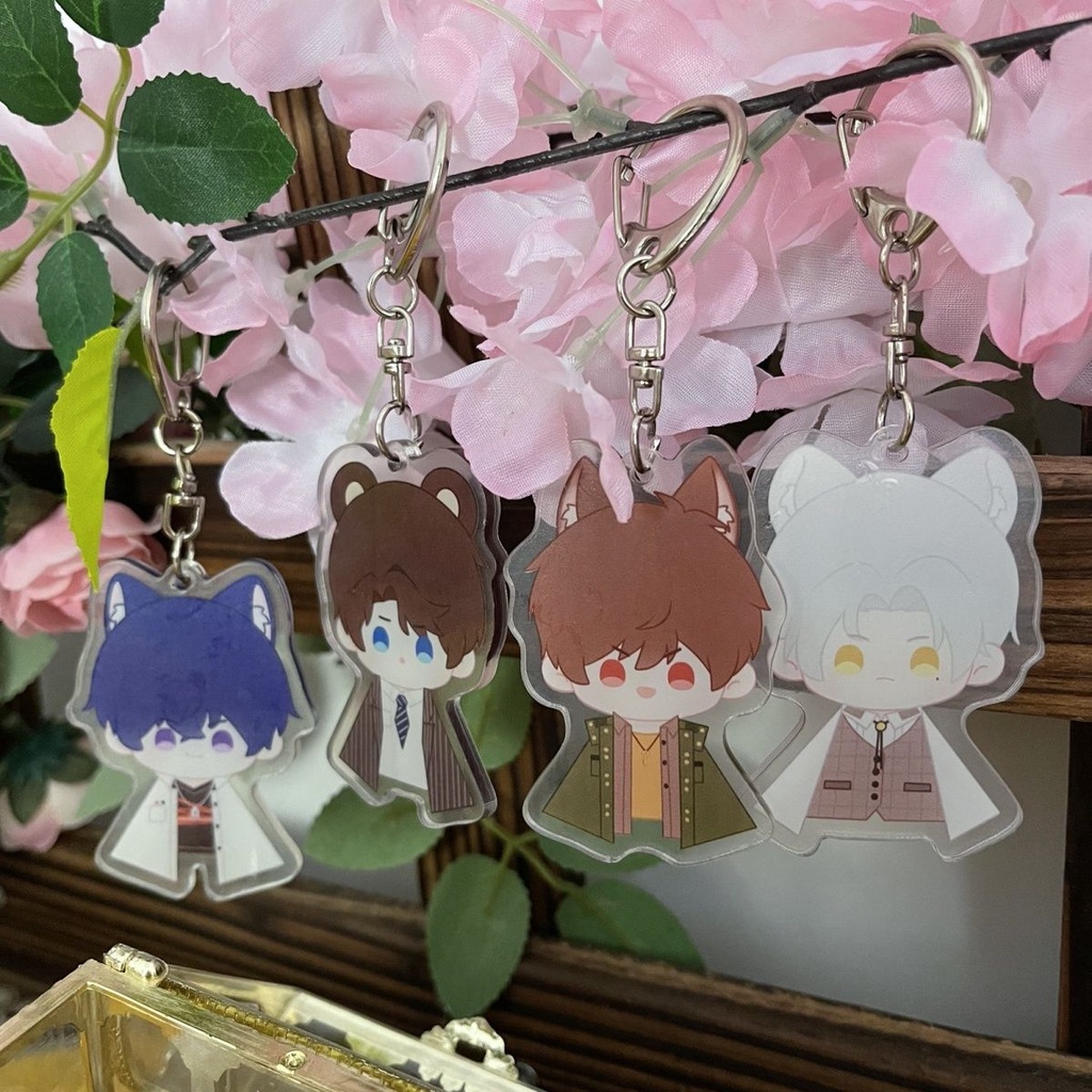 SANRIO Móc Khóa Hình Các Nhân Vật Trong Phim Tears of Themis Zuoran Xiayan Moyi Lujinghe